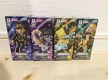 ジョジョの奇妙な冒険　ワールドコレクタブル〜オラオラ無駄無駄〜　4体セット Amazon.co.jp: ジョジョの奇妙な冒険ワールドコレクタブル